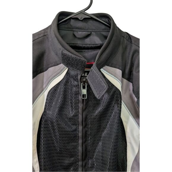 BILT BLM 2 Women's M Black/Grey Mesh Lightweight Motorcycle Jacket - Picture 5 of 8